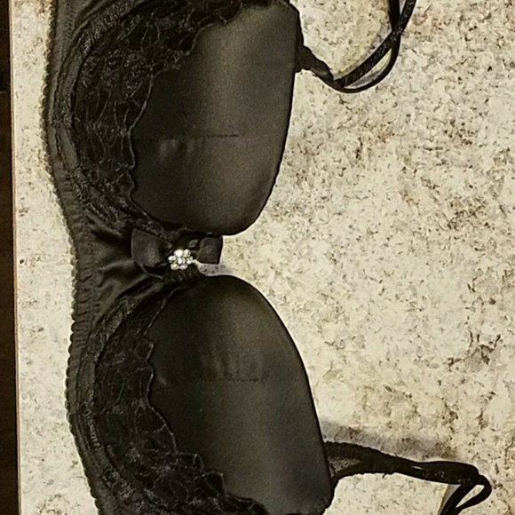 VS VERY SEXY BALCONETTE BLK BRA, 34B - Picture 7 of 8